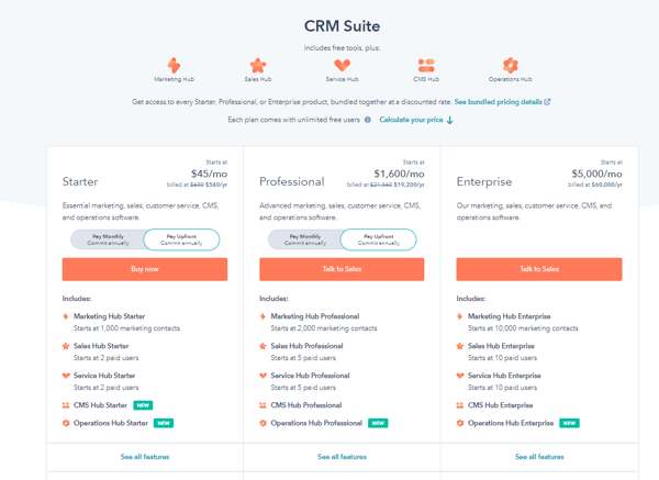 HubSpot Sales Hub