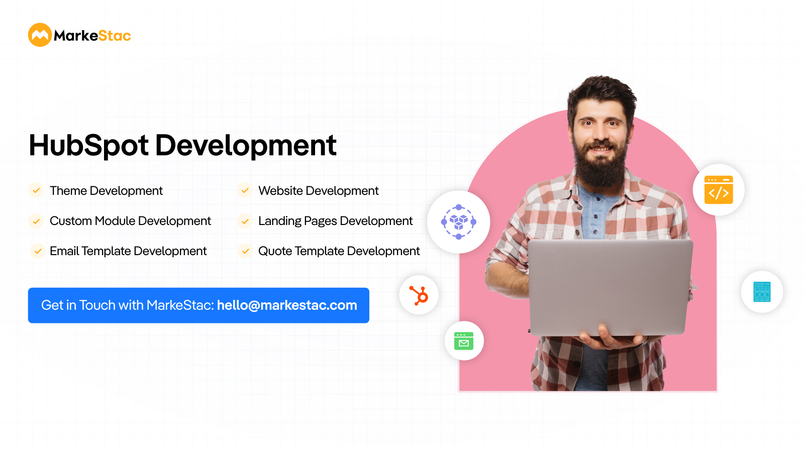 HubSpot Development Services | Custom Modules & Websites | MarkeStac